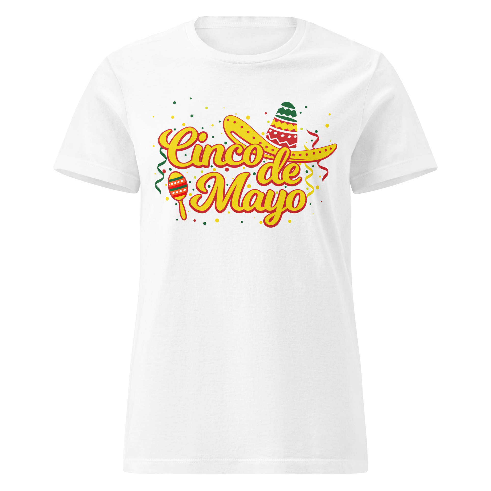 lets fiesta, cinco de mayo women’s basic softstyle t shirt