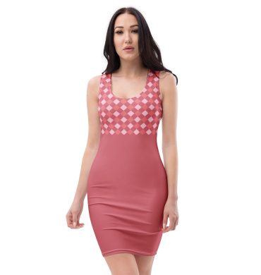 Women’s All over print Bodycon dress