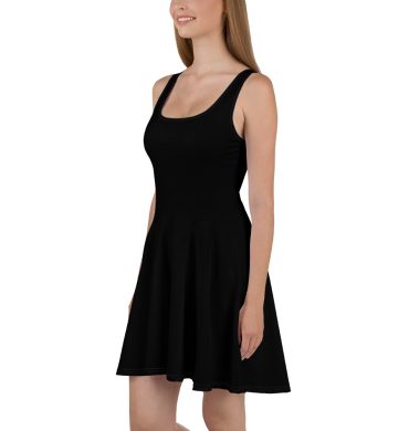 Black Skater Dress for women