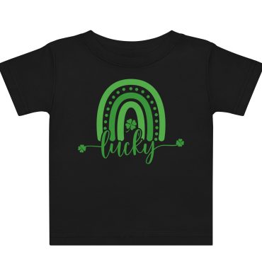 st. patrick's day baby jersey t shirt