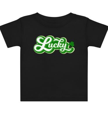 st. patrick's day baby jersey t shirt