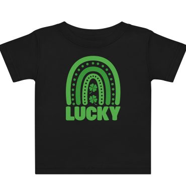 st. patrick's day baby jersey t shirt