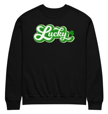 st. patrick's day crew neck sweatshirt