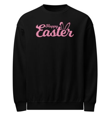 happy easter unisex crew neck sweatshirt