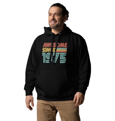 Awesome since 1975 Unisex Hoodie, Birth day year hoodie