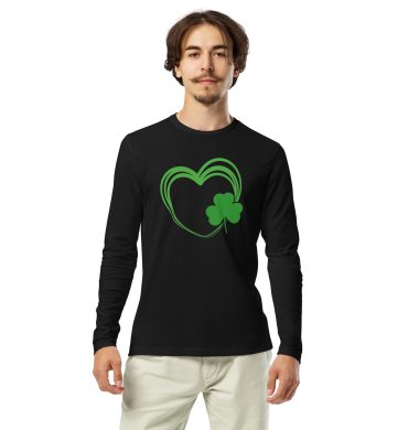 St. Patrick’s Day Long Sleeve Fitted Crew