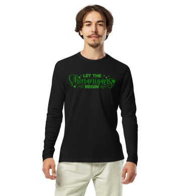 St. Patrick’s Day Long Sleeve Fitted Crew