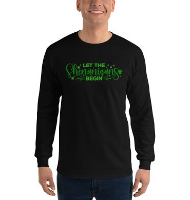 St. Patrick’s Day Men’s Long Sleeve Shirt