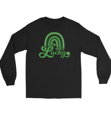 st. patrick's day men’s long sleeve shirt