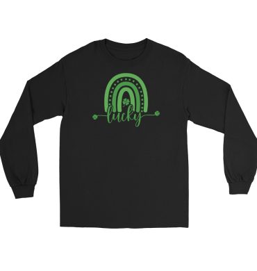 st. patrick's day men’s long sleeve shirt