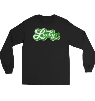 st. patrick's day men’s long sleeve shirt