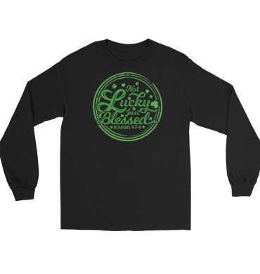 st. patrick's day men’s long sleeve shirt