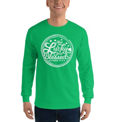 St. Patrick’s Day Men’s Long Sleeve Shirt