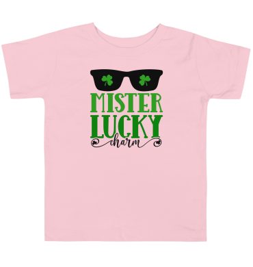 st. patrick's day toddler short sleeve tee