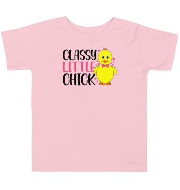 classy little chick, easter toddler short sleeve tee