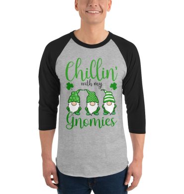 St. Patrick’s Day 3/4 sleeve raglan shirt