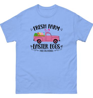 easter farm fresh truck unisex classic tee
