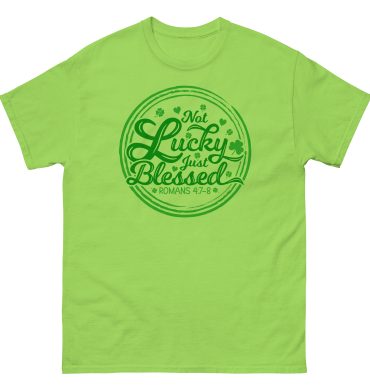 St. Patrick’s Day Lucky and Blessed Unisex classic tee