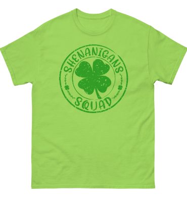 Shenanigans Squad, Party shirt, St. Patrick’s Day Unisex classic tee