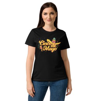 lets fiesta, cinco de mayo women’s basic softstyle t shirt