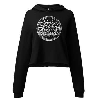 St. Patrick’s Day Crop Hoodie