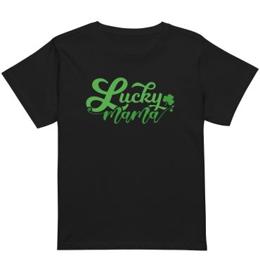 Lucky Mama, St. Patrick’s Day Women’s high-waisted t-shirt