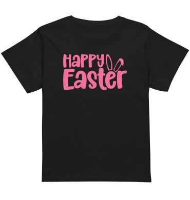 happy easter women’s high waisted t shirt