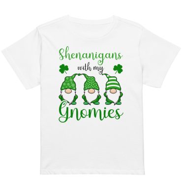 Shenanigans with my gnomies, St. Patrick’s Day Women’s high-waisted t-shirt