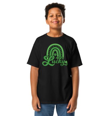 st patrick's day youth classic tee