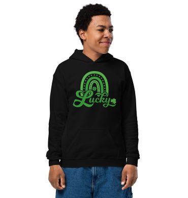 st. patrick's day youth heavy blend hoodie