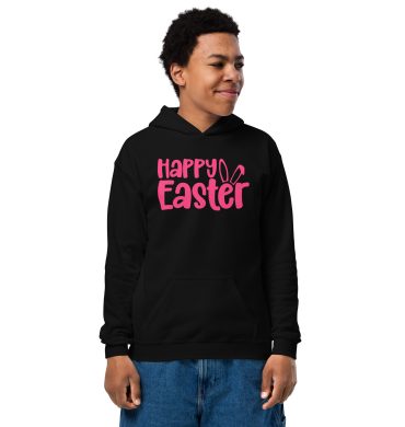 happy easter youth heavy blend hoodie