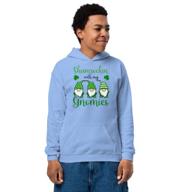 st. patrick's day youth heavy blend hoodie